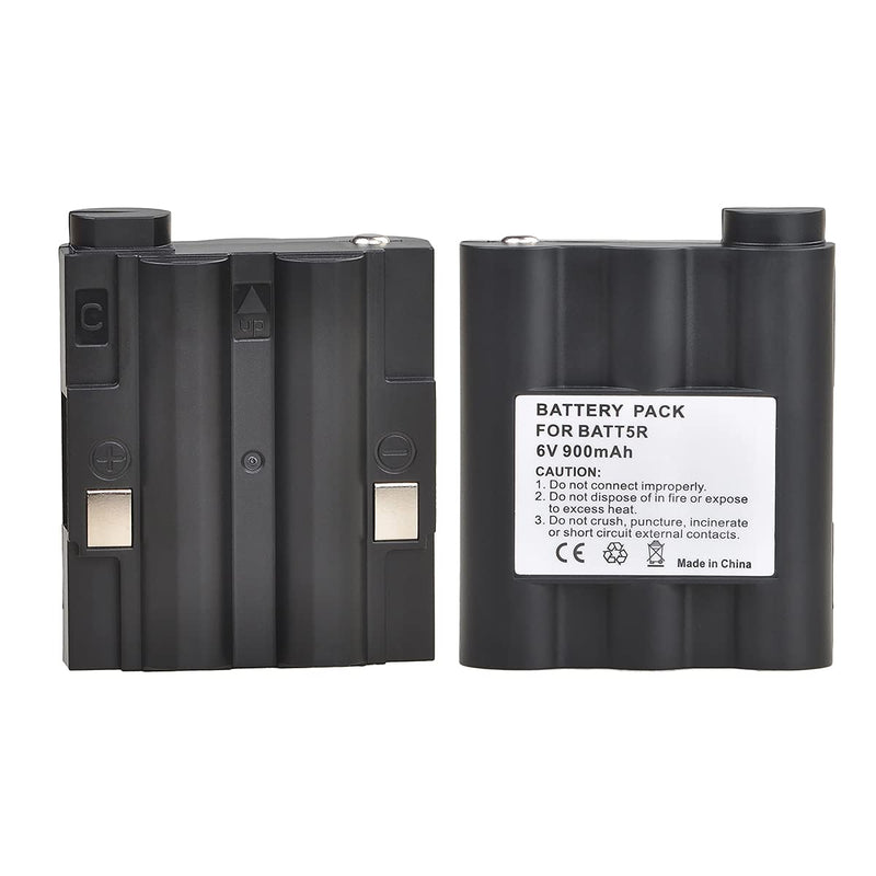 [Australia - AusPower] - Pickle Power 2 Pack BATT5R AVP7 Battery for GXT Walkie Talkie GXT1000 GXT1050 GXT850 GXT860 GXT900 GXT950 and More 