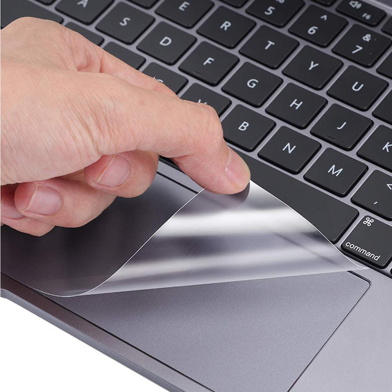 [Australia - AusPower] - [2PCS] TrackPad Protector for 2020-2022 MacBook Pro 13 Inch A2338 M2 M1 A2289 A2251 Track Pad Cover Skin for 2020 MacBook Pro 13.3 A2338 A2289 A2251 with Touch Bar Touch ID Laptop Accessories, Clear 
