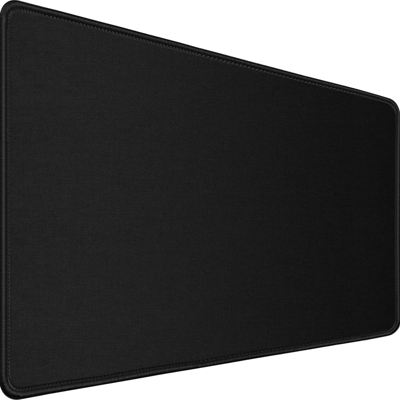 [Australia - AusPower] - Large Gaming Mouse Pad, AREYTECO Big Mouse Pad, Durable 31.5"x15.7"x0.12" Large Extended Keyboard Mouse Pad with Stitched Edges, Waterproof Non-Slip Base Long Gaming Pad for Office Gaming, Black 