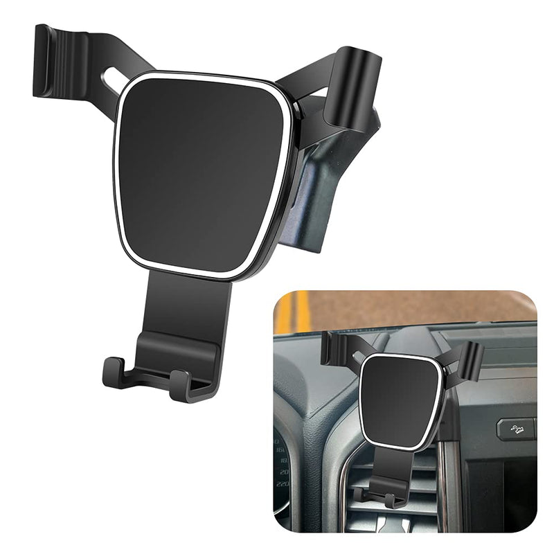 [Australia - AusPower] - LUNQIN Car Phone Holder for 2018-2021 Ford F-150 Auto Accessories Navigation Bracket Interior Decoration Mobile Cell Phone Mount 