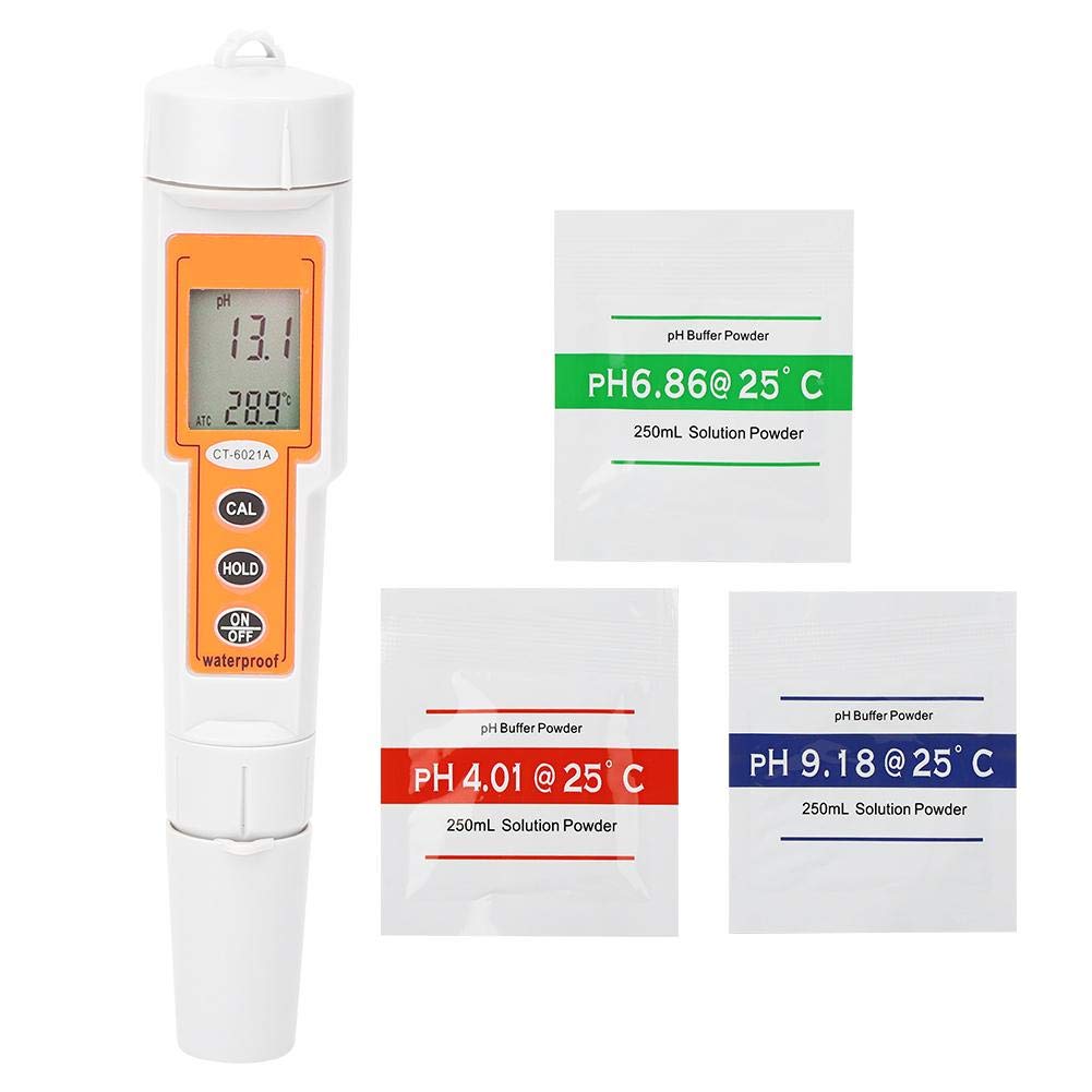 [Australia - AusPower] - CT6021A PH Meter High Accuracy Water Quality Tester for Swimming Pool Aquarium 