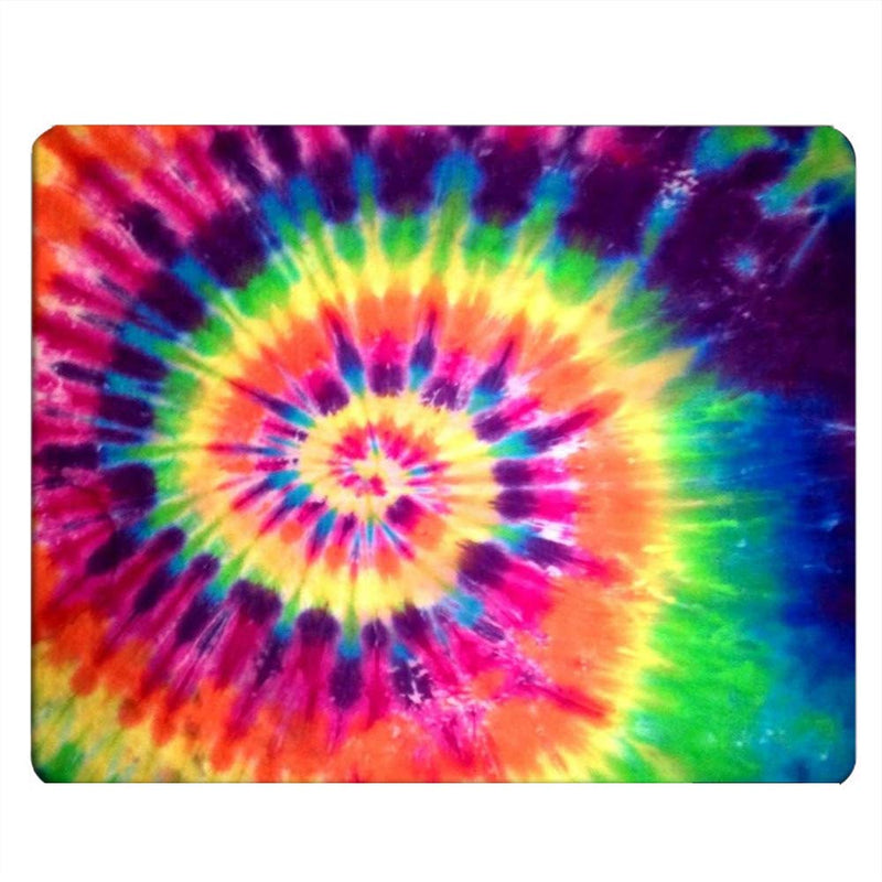 [Australia - AusPower] - Nicokee Tie Dye Gaming Mousepad Abstract Art Colorful Tie Dye Mouse Pad Mouse Mat for Computer Desk Laptop Office 9.5 X 7.9 Inch Non-Slip Rubber M02-003 