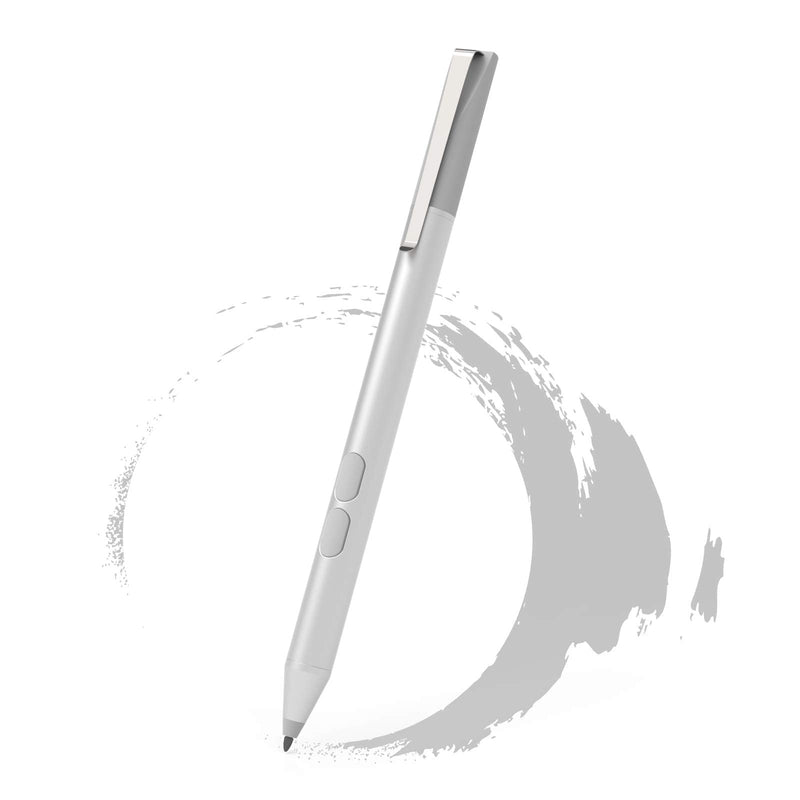 [Australia - AusPower] - ﻿Stylus Pen for Microsoft Surface Pro 7, Compatible with Surface Pro X/7/6/5/4/3, Surface Go 2/1, Surface Laptop 4/3/2/1, Surface Book 3/2/1, Surface Studio 2/1, Palm Rejection 1024 Pressure (Silver) Silver 