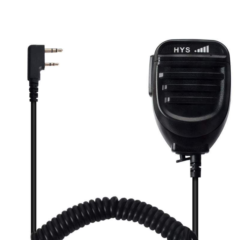 [Australia - AusPower] - HYS TC-M20 Walkie Talkie Handheld Speaker Mic Shoulder Microphone for Baofeng UV-5R series BF-888S Retevis H-777 RT22 RT21 TYT Kenwood TK-240 TK-250 TK-255 Wouxun KG-659 KG-669 KG-669 PLUS 2-Way Radio 