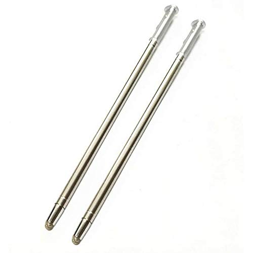 [Australia - AusPower] - Constantly Touch Screen Stylus Pen Replacement Parts for LG Stylo 5,Stylo 5 Plus£¨2PCS/Silver£ Silver 2PCS 