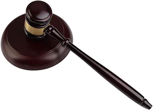 [Australia - AusPower] - wish you have a nice day Wooden Gavel and Sound Block perfet for Judge Lawyer Auction Sale 