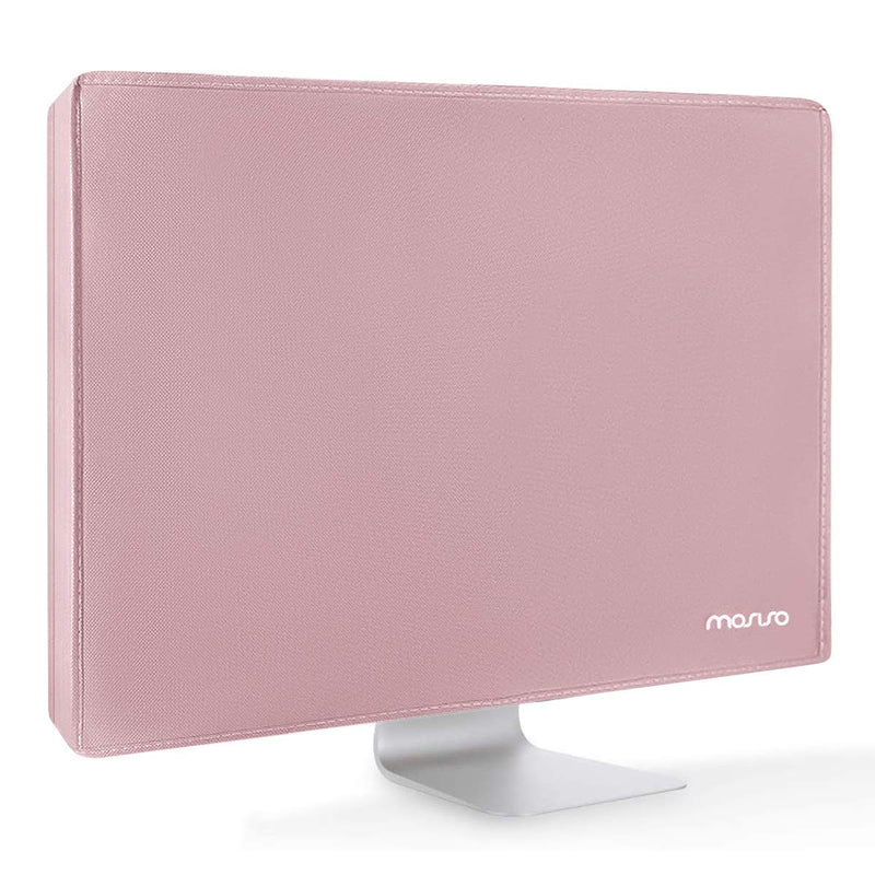 [Australia - AusPower] - MOSISO Monitor Dust Cover 26, 27, 28, 29 inch Anti-Static Dustproof LCD/LED/HD Panel Case Computer Screen Protective Sleeve Compatible with iMac 27 inch, 26-29 inch PC, Desktop and TV, Pink 
