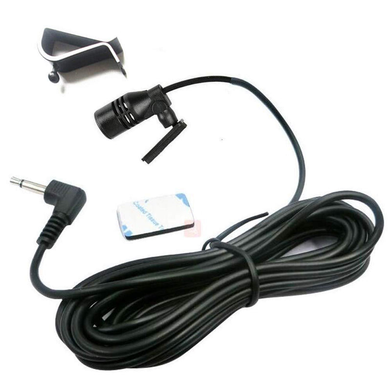 [Australia - AusPower] - Car Microphone Bluetooth Stereo 3.5mm Jack Assembly Mic Compatible with Kenwood Boss Corehan Power Acoustik JVC Sony Jensen Alpine Car Vehicle Head Unit Enabled Audio Radio GPS DVD 
