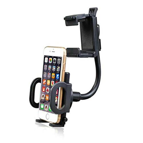 [Australia - AusPower] - Universal 360° Car Air Vent Holder Rearview Mirror Mount Stand Cradle for Phone iPhone 11/11Pro Max/XR/X/SE/8 Plus,Samsung Galaxy S20 Ultra Note 10 Plus/10 9 