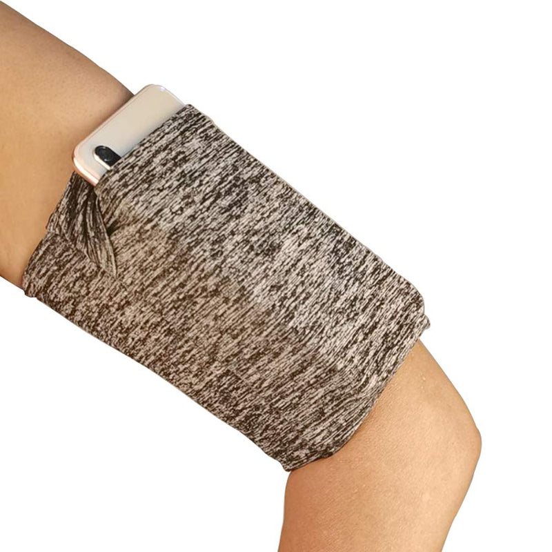 [Australia - AusPower] - Running Armband Sleeve Comfort Phone Arm Holder with One Pocket-Securely Carry Credit Cards, Keys, Cash, ID-Perfect for Travel&Sports-Running, Walking,Jogging,Hiking,Cycling, Fishing 