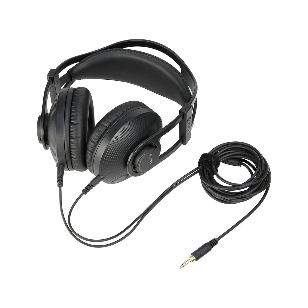 [Australia - AusPower] - BOYA Professional Wired Over Ear Studio Headphones, Stereo Headsets Monitor Recording & Mixing DJ Equipment for Wireless Microphone Phone Laptop Podcast Guitar Durm TV (Black) 