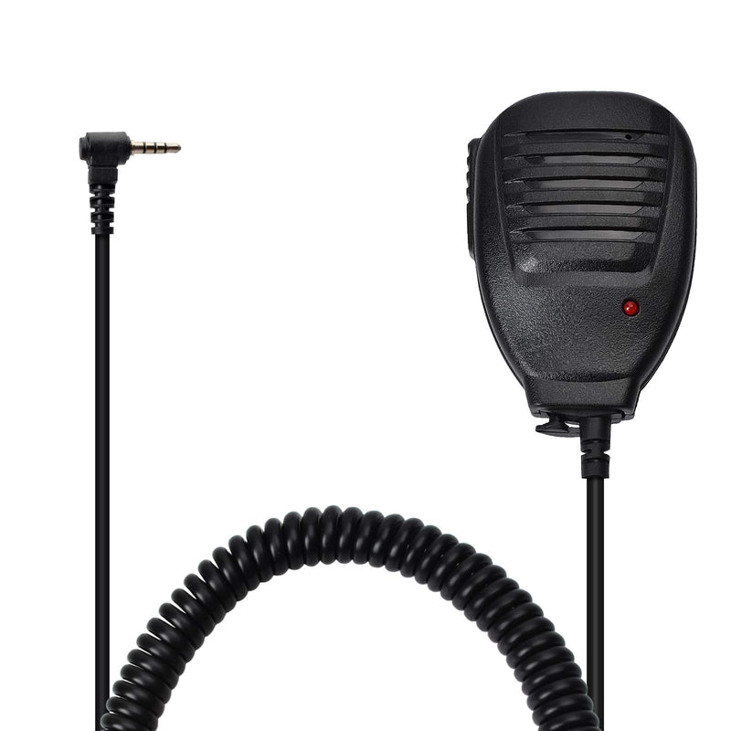 [Australia - AusPower] - HYS Handheld Speaker Mcirophone, Shoulder Remote Speaker Mic, Reinforce Cable PTT Mic for Baofeng UV3R BF-T1 T6 for Yeasu FT-10R FT-40R FT-50R FT-60R FT-70D Walkie-Talkie Two Way Radio Accessories 