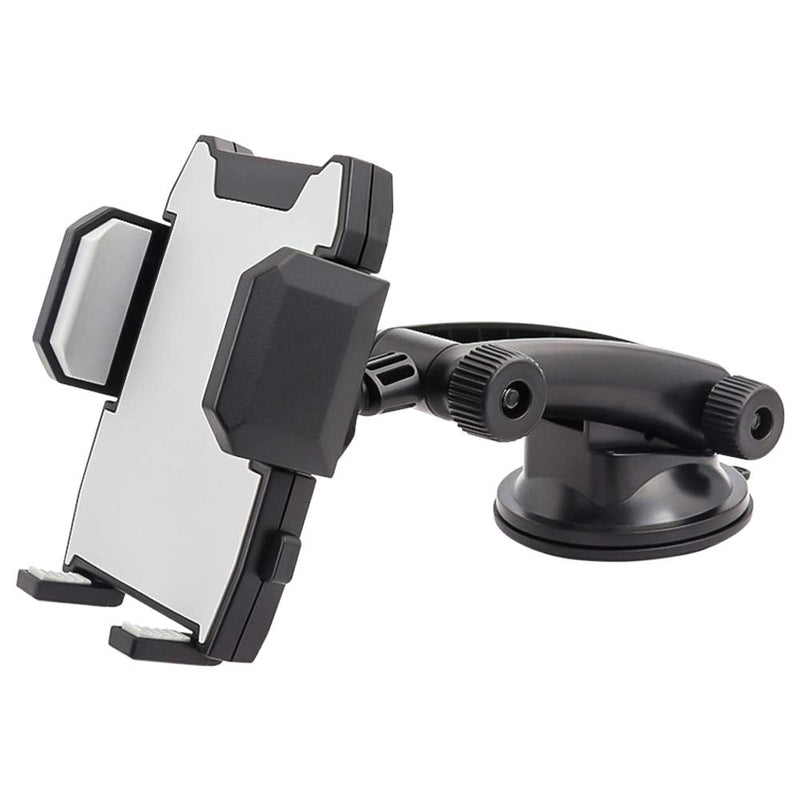 [Australia - AusPower] - Kolasels Cell Phone car Mount, Suction Cup Phone Holder for Car Windshield/Dashboard with One-Touch Clamp & Strong Sticky Gel Pad (Washable) Compatible iPhone, Samsung, Google 4-6.8” Cell Phones etc 