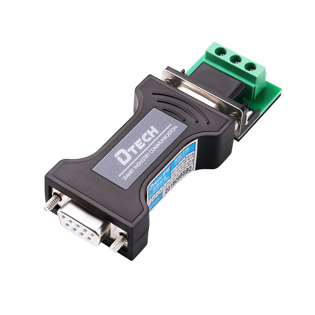 [Australia - AusPower] - DTECH RS232 to TTL Converter 5V Serial Adapter RS-232 Female to TTL Male Port with DB9 Breakout Connector Terminal Board 3 Pin RXD TXD GND for Data Communication 