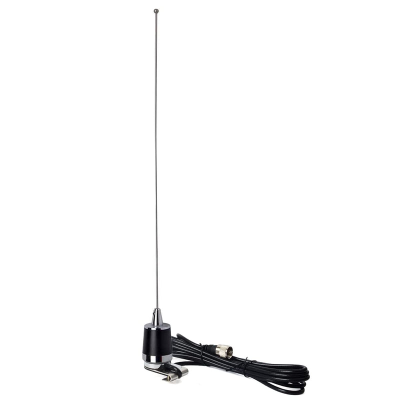 [Australia - AusPower] - HYS Dual Band Mobile Antenna 2m/70cm VHF/UHF Ham Radio Antennas with 13ft/About 4m RG-58 Coax Cable NMO Base to PL-259 Connector for Motorola Baofeng Kenwood Car Truck Amateur Radio 