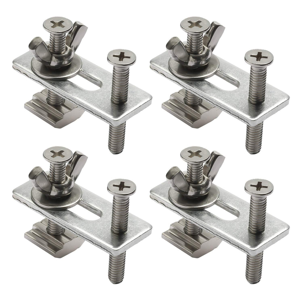 [Australia - AusPower] - Genmitsu 4PCS T-Track Mini Hold Down Clamp Kit, Compatible with 3018-PRO/3018-MX3/3018-PROVer CNC Router Machine 