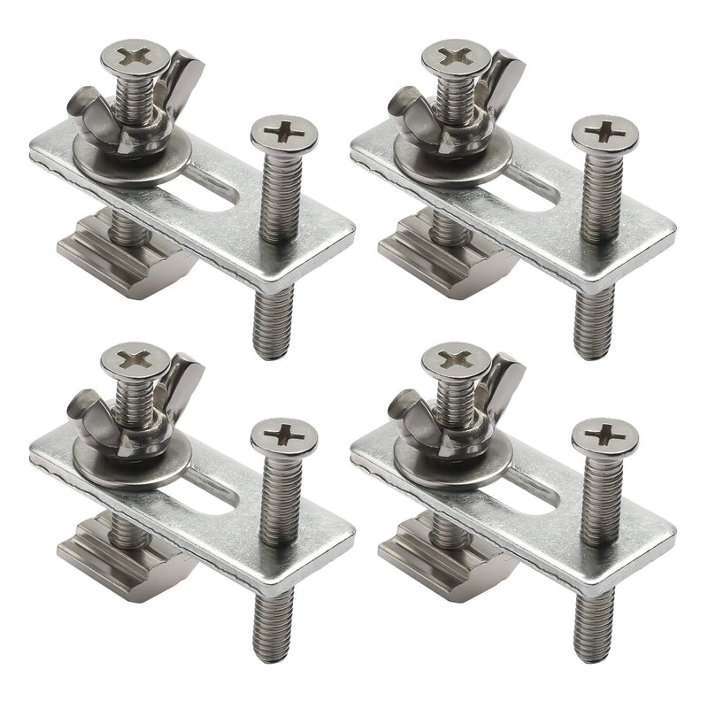 [Australia - AusPower] - Genmitsu 4PCS T-Track Mini Hold Down Clamp Kit, Compatible with 3018-PRO/3018-MX3/3018-PROVer CNC Router Machine 