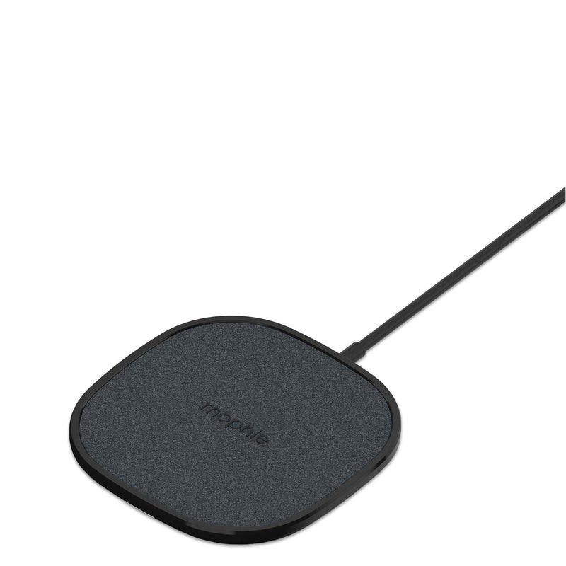 [Australia - AusPower] - mophie Wireless 15W Charging Pad - Fast Charge - Made for All Qi Enabled Devices - Samsung, Apple iPhone 13 Pro /12 Pro / 12/11, iPhone 13 Pro Max / 12 Pro Max, iPhone 13 Mini / 12 Mini - Black 