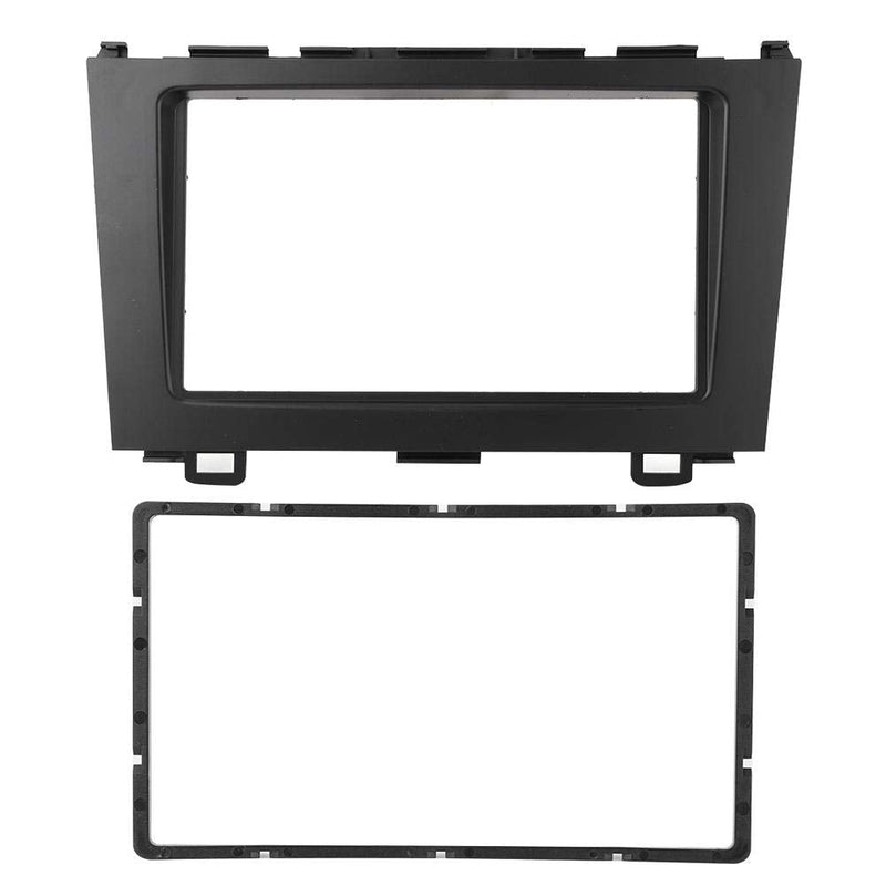 [Australia - AusPower] - Double Din Stereo Installation Kit Gorgeri Navigation Modified Frame Car DVD Stereo Radio Fascia Dash Panel 2 Din Frame Trim Kit Fit for Honda CRV 2007-2010 Car Band Coating Kit 