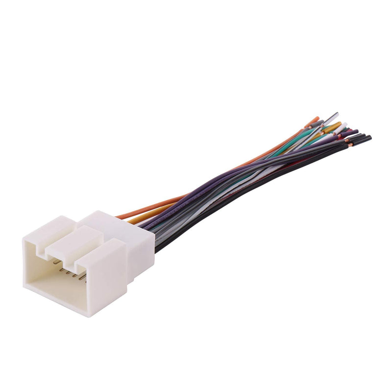[Australia - AusPower] - BASIKER Fit for 1998-2009 Ford Vehicles Wiring Harness to Connect Aftermarket Stereo Radio Receiver 