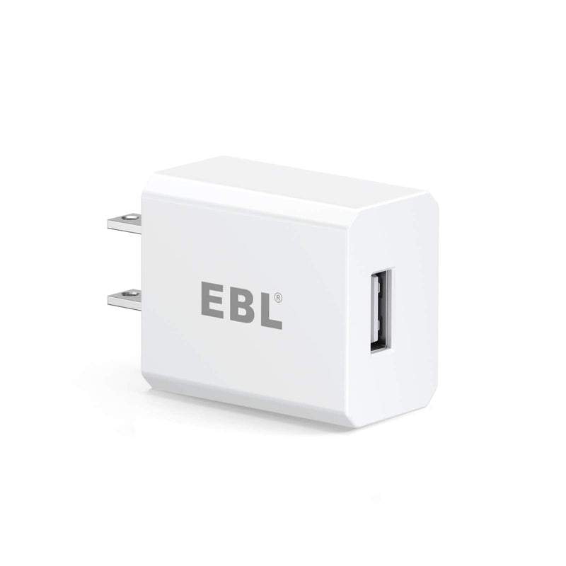 [Australia - AusPower] - EBL USB Wall Charger, 5V 2.1A Charger Adapter(Model: M5129) for EBL Charger Power Supply (Model: C9008 C9010N 6828 FY-408 FY-409 6201) and iPhone, Galaxy, HTC, LG, Table, Motorola and More 