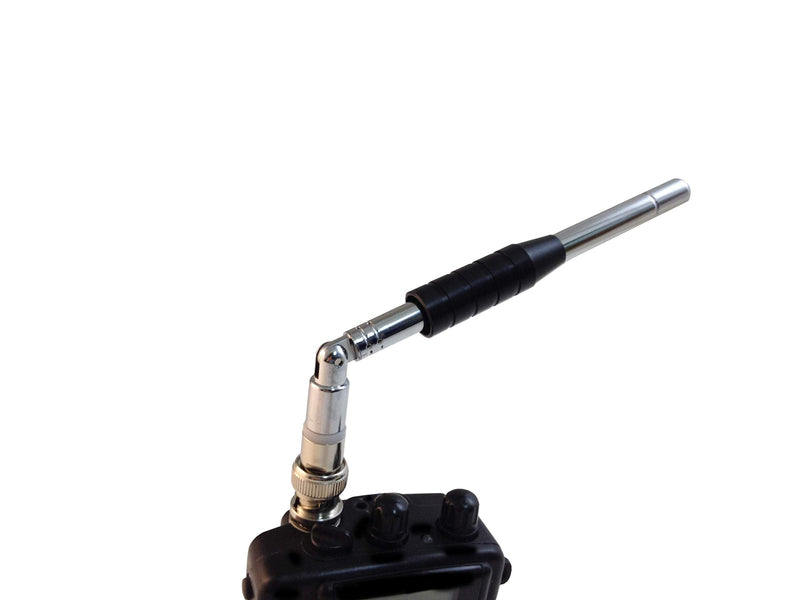 [Australia - AusPower] - Anteenna TW-777BLACK BNC Male Handheld Antenna Scanner Antenna (20-1300MHz) with BNC Male Connector for Scanner Radio and Frequency Counters Swivel or Straight Two Function 