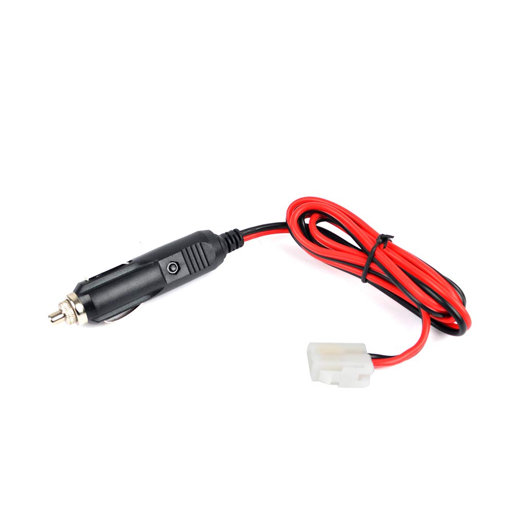 [Australia - AusPower] - UAYESOK Mobile Transceiver Car Charger Cable Car Radio Power Cord 12V DC Power Cigarette Lighter with LED Lights for Kenwood Icom Yaesu Mobile Radio 