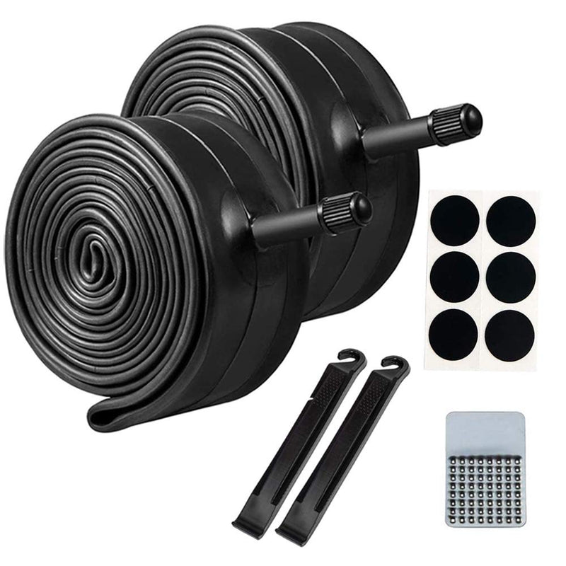 [Australia - AusPower] - Vitog Bike Tube 26 x 1.95 Standard (32mm) Schrader Valve 26 Inch Bike Tube with 2 Tire Levers & 6 Adhesive Patches Bicycle Tube 26 x 1.75 to 2.125 Bike Tire Tube 26"x1.75-2.125, 32mm 