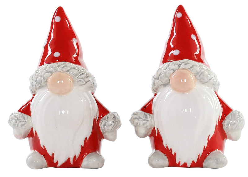 [Australia - AusPower] - Polka Dot Holiday Gnomes Salt & Pepper Shakers 