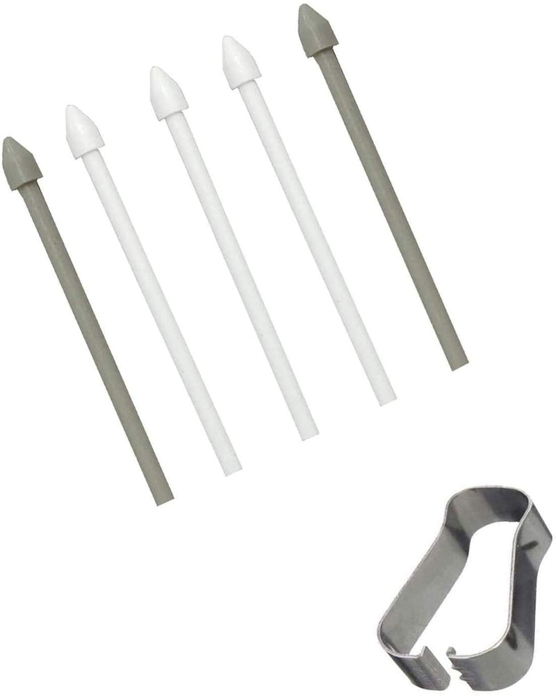 [Australia - AusPower] - Ubrokeifixit Galaxy Tab S7 Plus Touch Stylus S Pen Replacement Tips/Nibs for Samsung Galaxy Tab S7 11.0" Wi-Fi/LTE/5G,Tab S7+/S7 Plus 12.4" Wi-Fi/LTE/5G (Tab S7/S7+ Tips-White) 