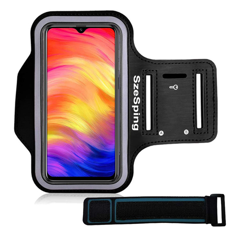 [Australia - AusPower] - Running Armband Phone Holder for Samsung Galaxy A50 A51 2020 A70 A80 M30S Adjustable Arm Case for Doogee X95 HOMTOM P30 Pro Ulefone Armor X5 for Outdoor Sport Gym with Extend Band 6 in-6.5 in 