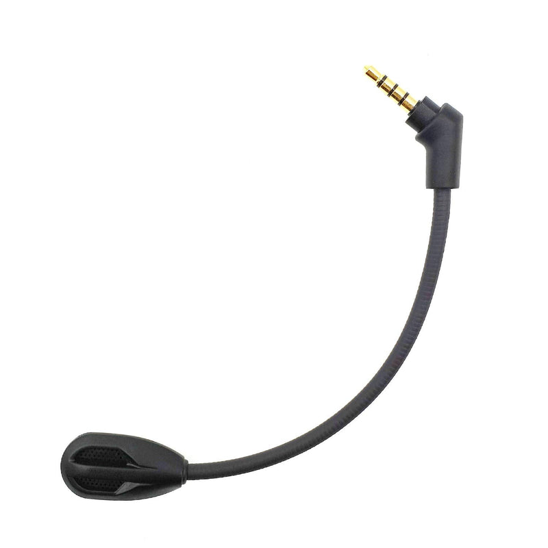 [Australia - AusPower] - Detachable Microphone Mic Fits for Kingston HyperX Cloud Flight/Flight S for PS4 PS4 Pro Computer PC Gaming Headsets Noise Cancelling Replacement Mic 3.5mm Jack 