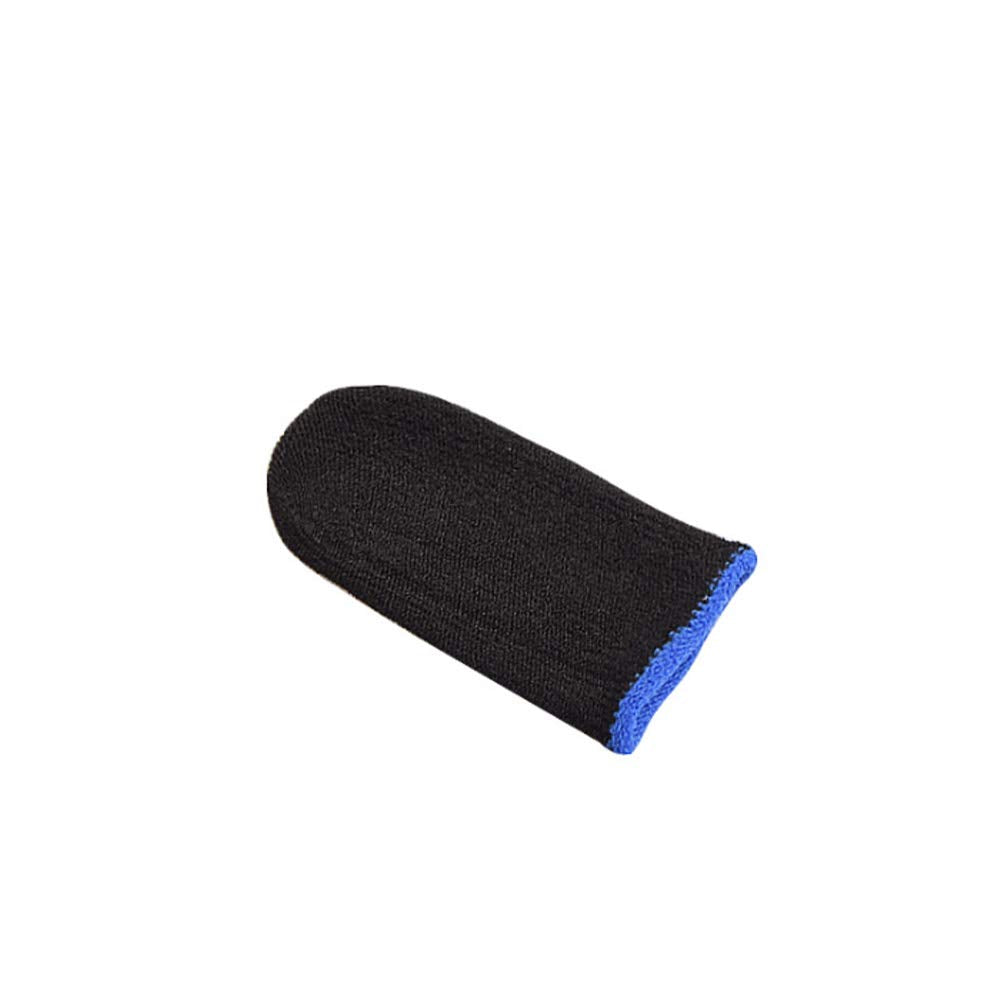 [Australia - AusPower] - Benliu Mobile Gaming Controller Finger Sleeve Sets,Ultra-Thin Anti-Sweat Breathable Soft Touch Screen Thumb Sleeve Sensitive 5 pcs 