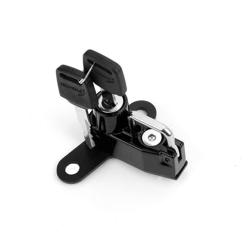 [Australia - AusPower] - GUAIMI Motorcycle Helmet Lock Anti-Theft Helmet Security Lock for Suzuki GSX-S125 GSX-R125 2017-2020 -Black Standard Lock Black 