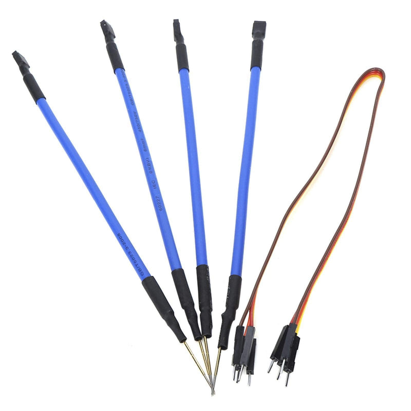 [Australia - AusPower] - Probe Pens, Probe Pens for Ktag, 4Pcs/Set LED BDM Frame 4 Probes Pens with Connect Cable Fits for Ktag Kess V2 Fgtech BDM100 ktag 