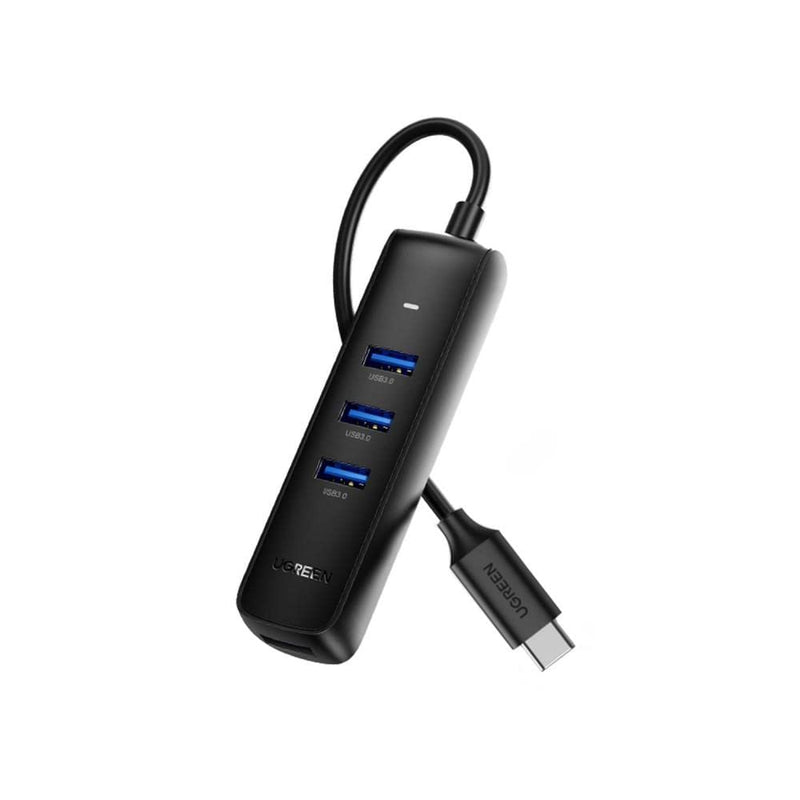 [Australia - AusPower] - UGREEN USB C Hub, Type C to USB 3.0 4 Ports Adapter Compatible with MacBook Pro/Air 2020/2019, iPad Pro, Dell, Chromebook and More 