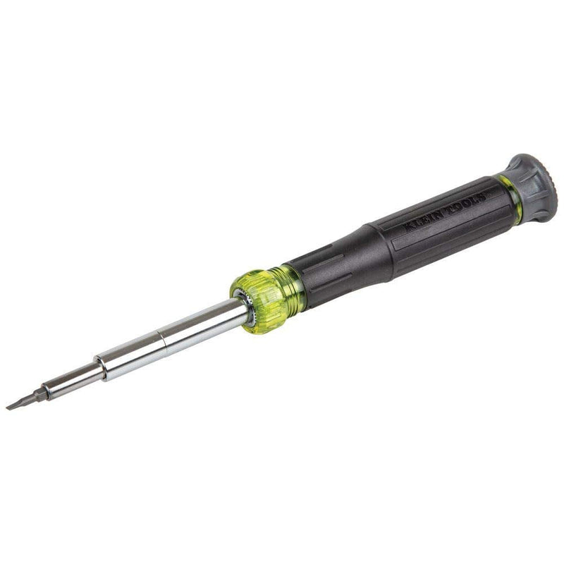 [Australia - AusPower] - Klein Tools 32314 Electronic Screwdriver, 14-in-1 with 8 Precision Tips, Slotted, Phillips, and Tamperproof TORX Bits, 6 Precision Nut Drivers 