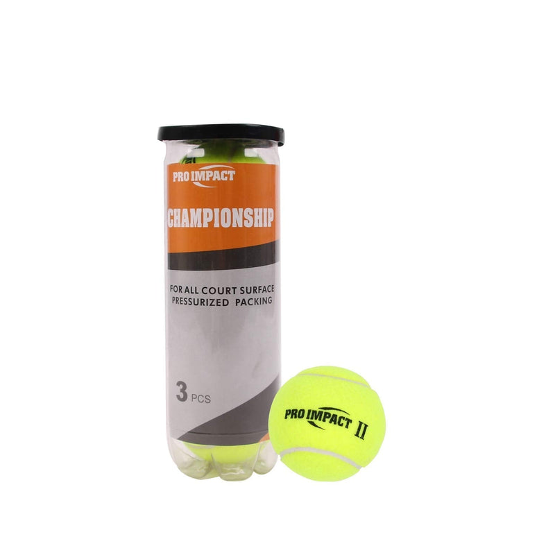 [Australia - AusPower] - Pro Impact Extra Duty Tennis Balls for Beginners, Professionals- Durable, Natural Rubber, Versatile, Multipack (Championship/Training/Tournament Tennis Ball) Championship Tennis Balls 