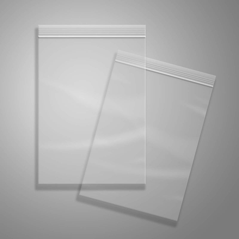 [Australia - AusPower] - 200 Pcs- 5" x 7", 2 Mil Reclosable Plastic Zip Poly Bags- Clear Resealable Sealing Storage Ziplock Bag for A2 A4 A6 Cards & Envelopes, Bakery, Cookies, Candies 5" x 7" 