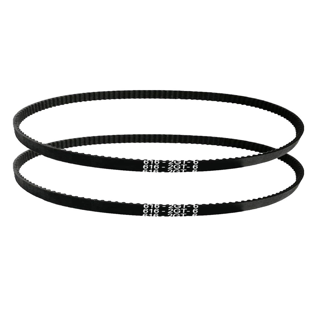 [Australia - AusPower] - BCZAMD GT2 Closed Timing Belt 616mm/ 24.2 inch for Ender 3 Dual Z Axis Dual Z Tension Kit Replacement Part, 2Pcs 