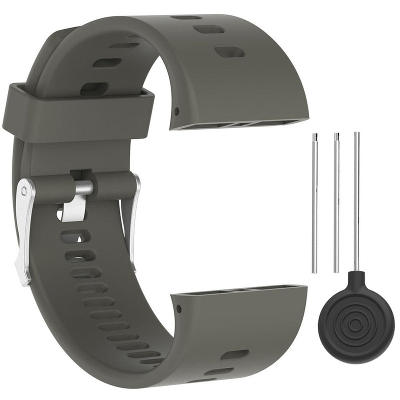 [Australia - AusPower] - Band for Polar V800, Soft Adjustable Silicone Replacement Wrist Watch Band for Polar V800 (No Tracker) GR 
