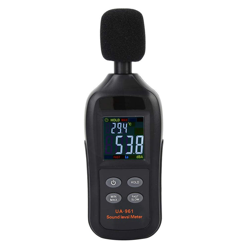 [Australia - AusPower] - Digital Noise Tester Sound Meter Data Hold Function Decibel Meter Handheld for Frequency Analyzer Range 35dB to 135dB 