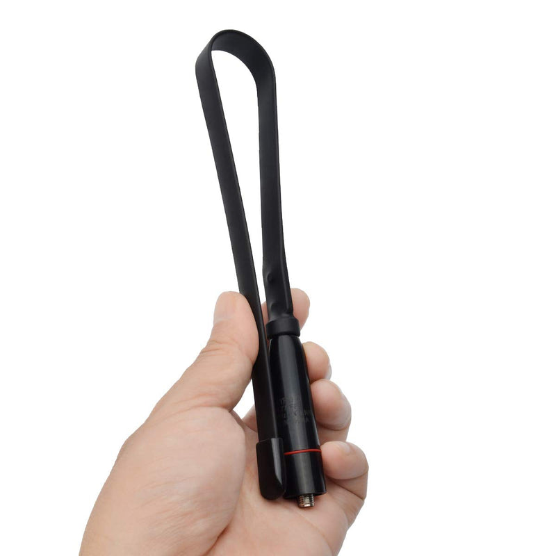 [Australia - AusPower] - TWAYRDIO SMA Female Dual Band Foldable Tactical Ham Radio Antenna 15.3inch VHF/UHF 144Mhz/430Mhz Walkie Talkie Antenna for Baofeng UV-5R UV-82 BF-888S F8HP GT-3 Kenwood TYT Handheld Two Way Radio 