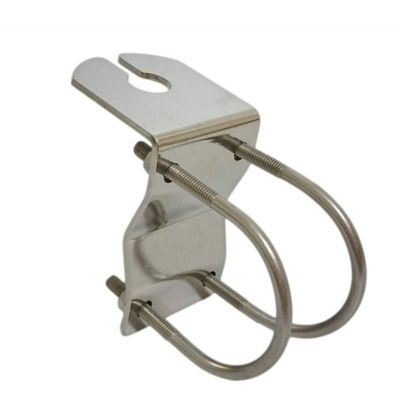 [Australia - AusPower] - UngSung Vehicle Truck BullBar Bumper Antenna Mount Bracket L Type with U Bolts Mast Clamp Accepted UHF-F, SO-239 to 3/8" x24 CB Stud, N-Female Connector for Amateur Ham, CB, Mobile Antenna 