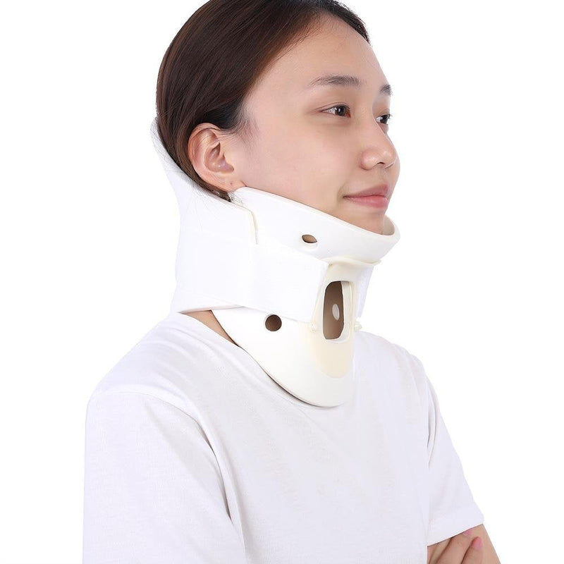 [Australia - AusPower] - 3 Sizes Breathable Neck Brace, Cervical Collar Neck Support For Pain Relief, Foam Neck Orthosis Braces(M) 