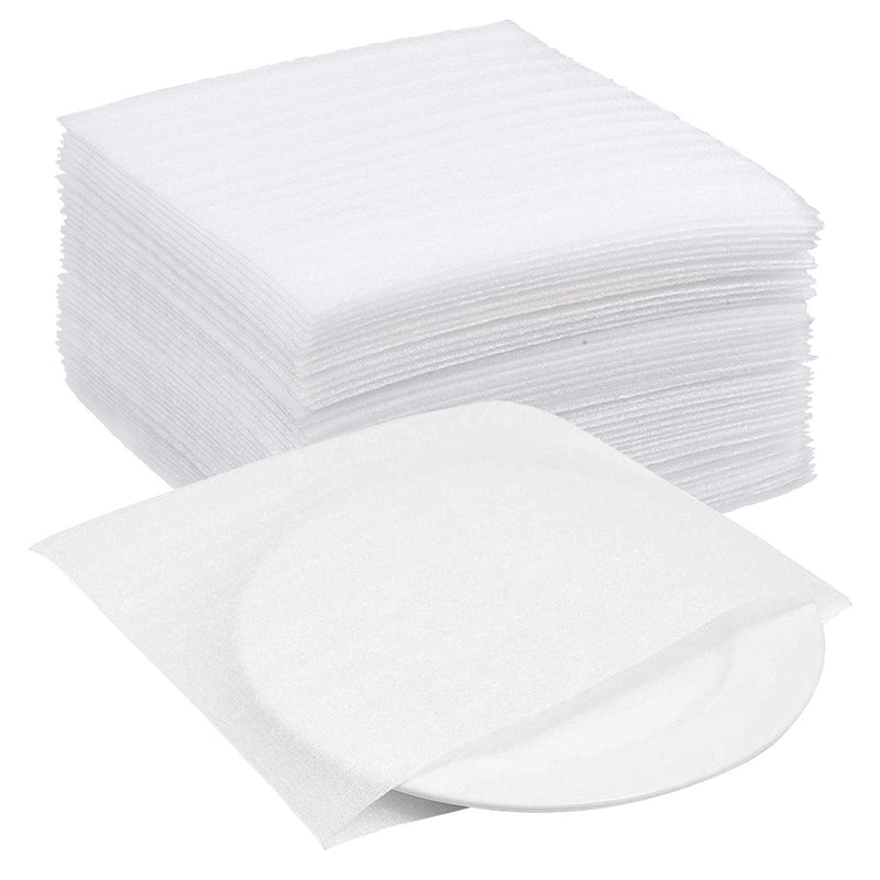 [Australia - AusPower] - Foam Wrap Cushion Foam,100 Pack Foam Wrap Cushioning For Moving, Shipping, Packaging, Storage-Safely Cushion Wrap For Dishes, Furniture, Glasses, Plates,Cups (12" x 11") 