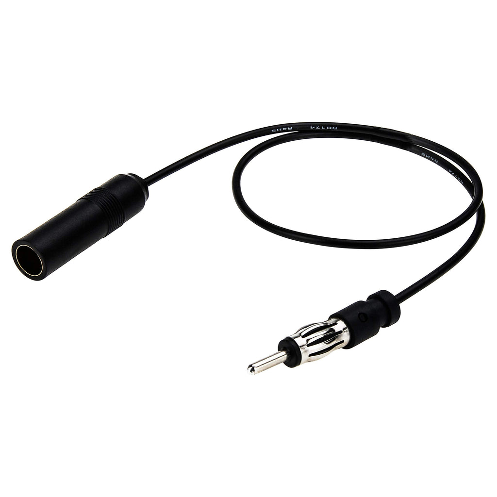 [Australia - AusPower] - Tecreddy Car Radio Antenna Extension Cable 10 feet Din Male to Female Auto Antenna Extension for Vehicle Truck Car Stereo Head Unit CD Media Receiver Player 10ft 