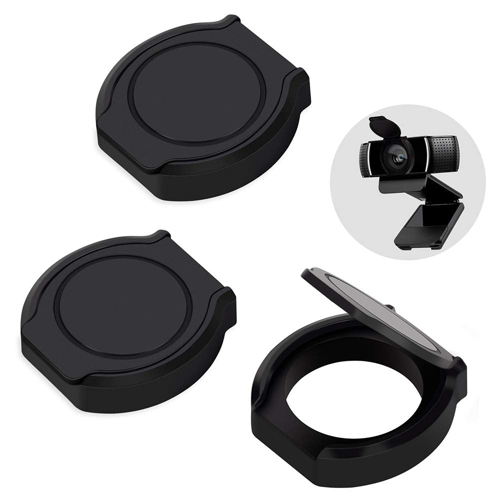 [Australia - AusPower] - Webcam Privacy Cover, Shutter Protects Lens Cap Hood Covers with Strong Adhesive, Protecting Privacy and Security for Logitech HD Pro Webcam C920 & C930e & C922 & C922X Pro Stream Webcam 
