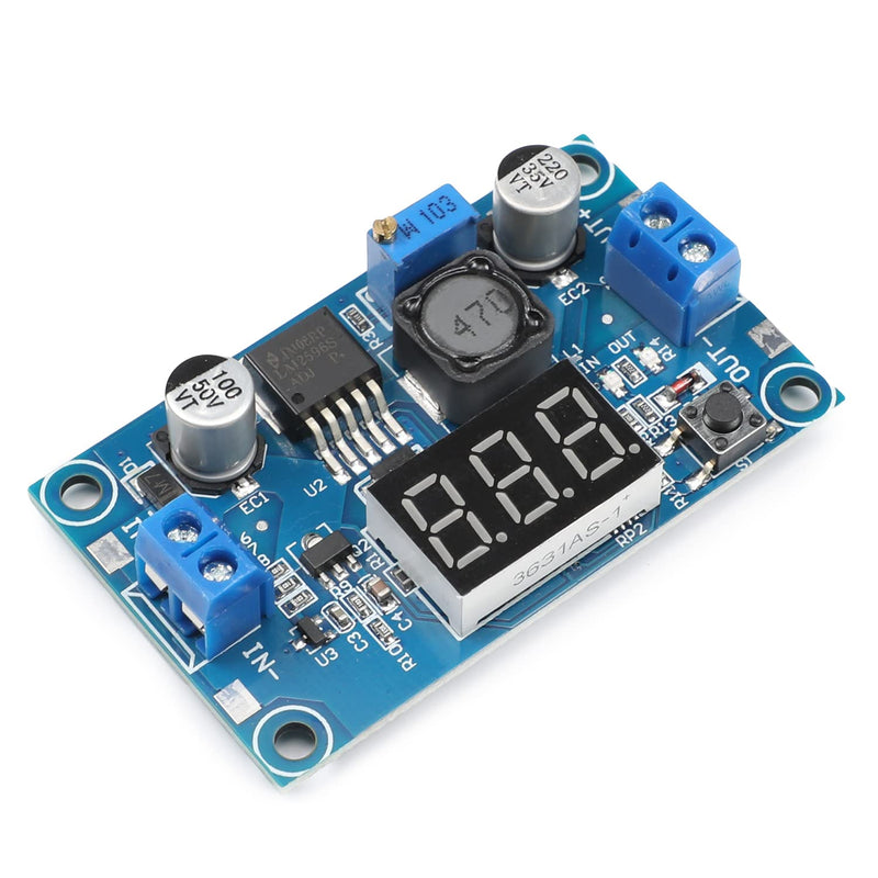 [Australia - AusPower] - Fielect 1pcs LM2596 Adjustable Buck Converter Module 3.2V-40V to 2.5V-35V Power Supply Module 