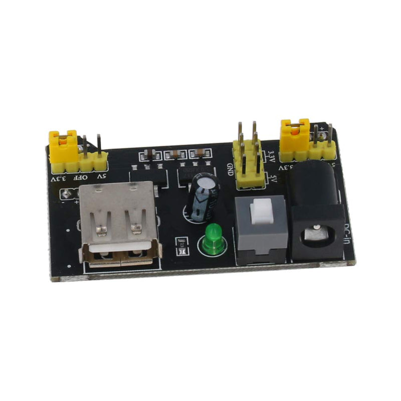 [Australia - AusPower] - Fielect 1pcs MB102 Breadboard Power Supply Board Module 3.3V/5V Dual Voltage for Arduino 